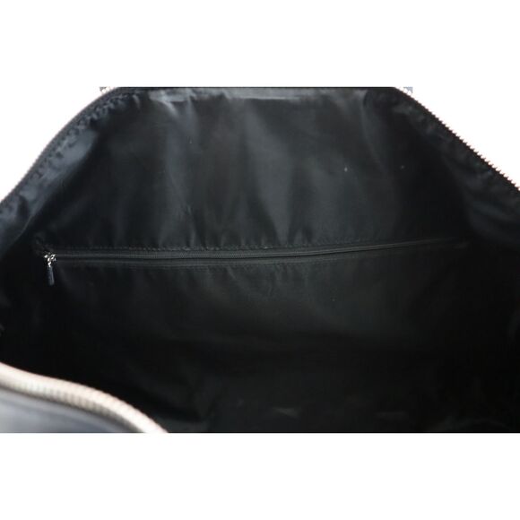 Concept One Disney O/S Black 3-D Mickey Mouse Embossed Weekender Duffle Bag - Picture 10 of 13